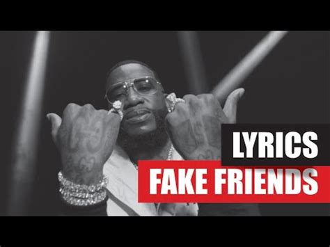 gucci mane - fake friends|gucci mane friends lyrics.